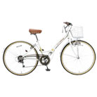 折りたたみ自転車26インチ（6段変速ギア）