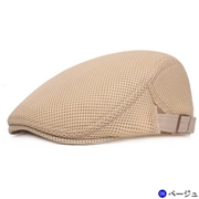 メッシュ ハンチング帽
