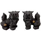 魔物と臭いを食べちゃう　備長炭シーサー