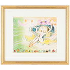 水森亜土限定版画「Fly　me　to　the　moon」