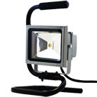 強力に照らす高輝度LED投光機