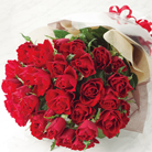 真心を込めてお届けする！バラの花束（３０本）